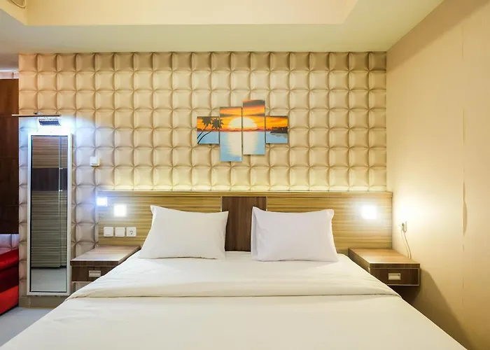 Cozy 1Br Apartment With Workspace At Mustika Golf Residence By Travelio